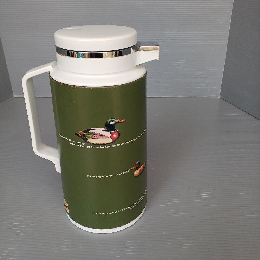 Hobin Zojirushi Green Mallard Illustration
