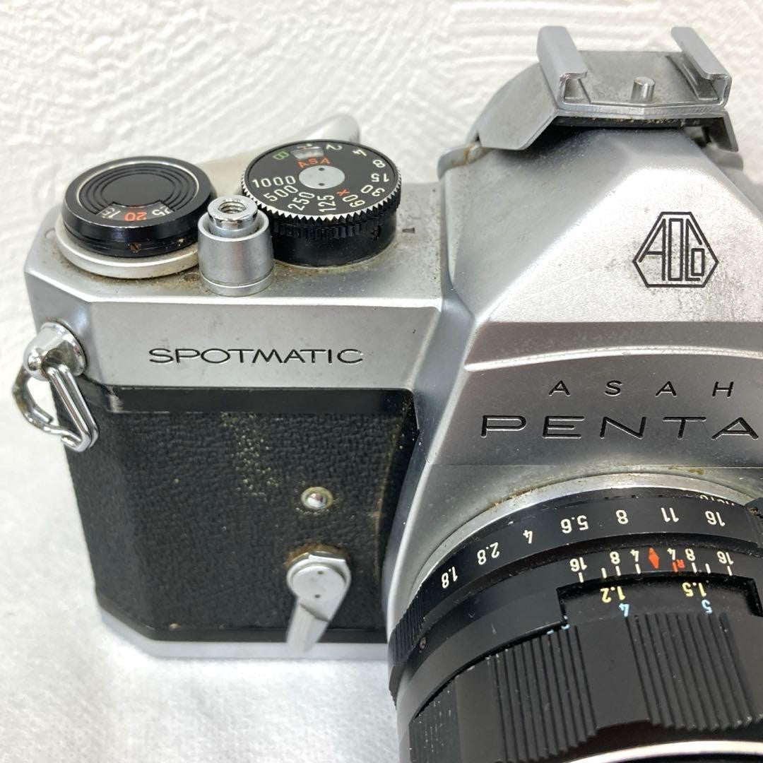 Pentax Spomatic SP Film SLR Camera with Two Lenses Included