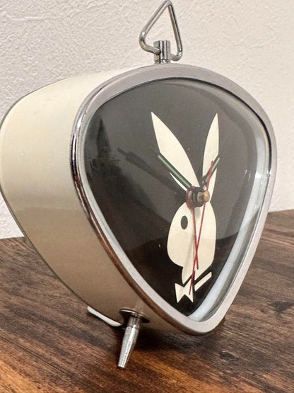 Playboy Alarm Clock Retro Collectible Rare Vintage Working Timepiece Interior