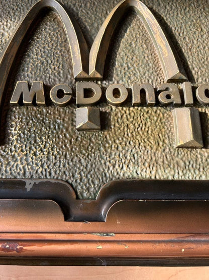 Rare, Not for Sale, Vintage, Popular, McDonald's In-Store Display