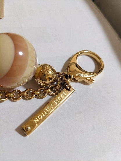 LOUIS VUITTON Key ring Charm Bijou Sack Mini Run