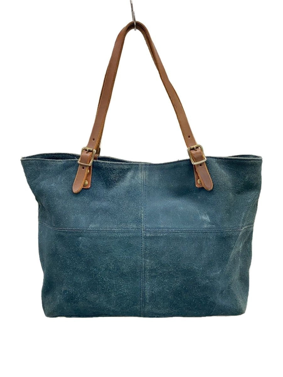 Butler Verner Sails suede bag cowhide blue slightly used from Japan