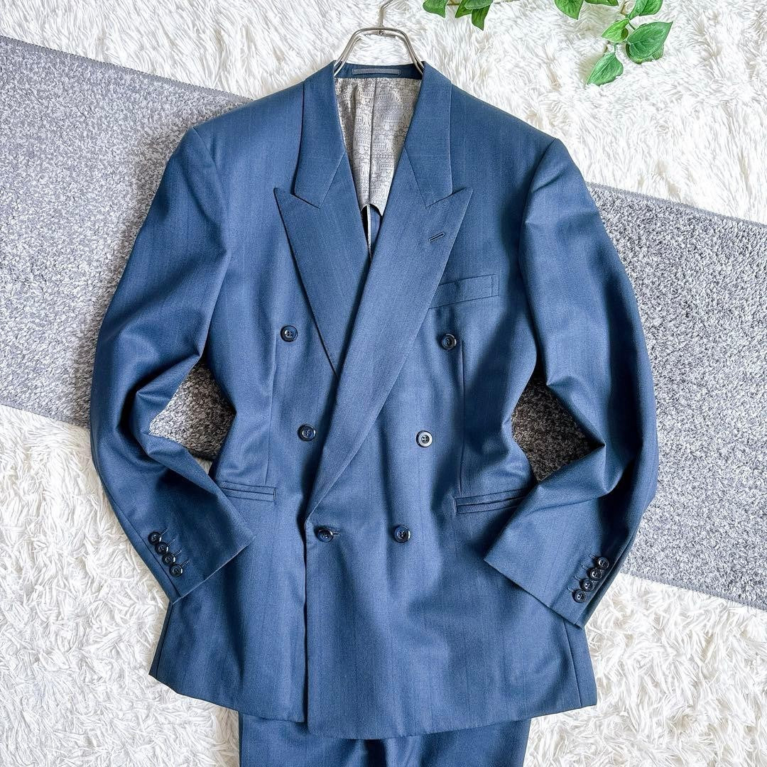 Balenciaga Y2K Navy Setup Suit Archive Double Y2K Authentic Used