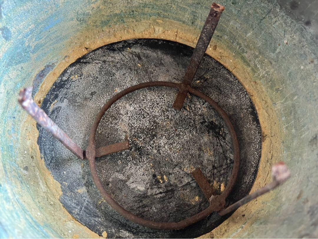 Brazier set, antique, antique of the time, interior decoration, antique