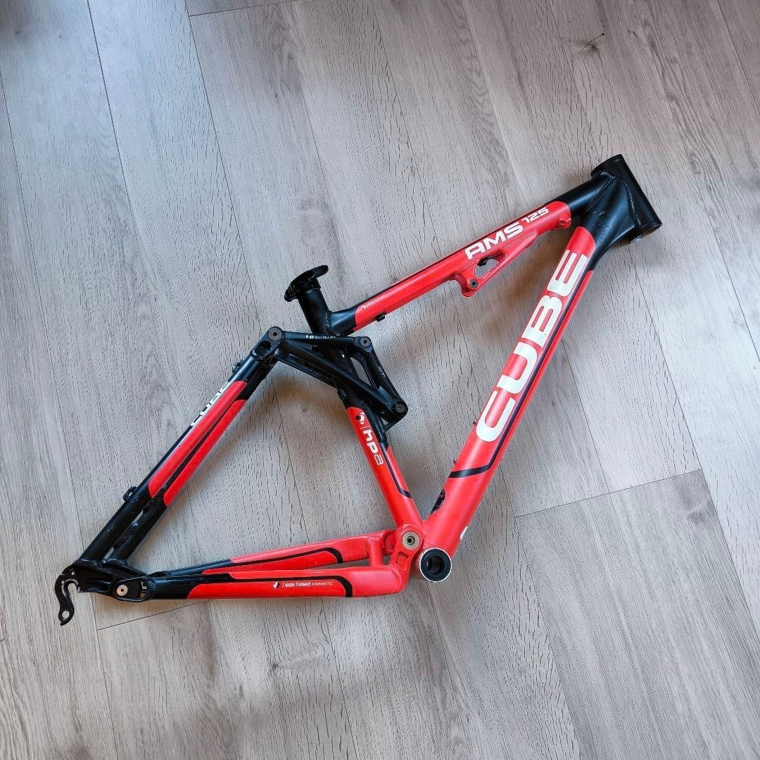 CUBE AMS 125 Pro 26 Inch Full Suspension MTB Frame USED