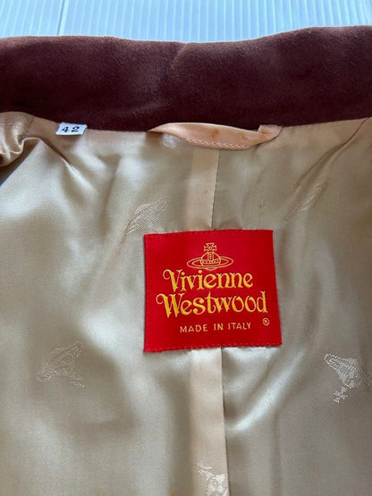 Vivienne Westwood Red Label Tailored Wool Jacket Green Check M