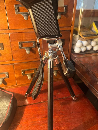 FUJICA 8mm Camera with Tripod For Interior Decor or Display Showa Retro