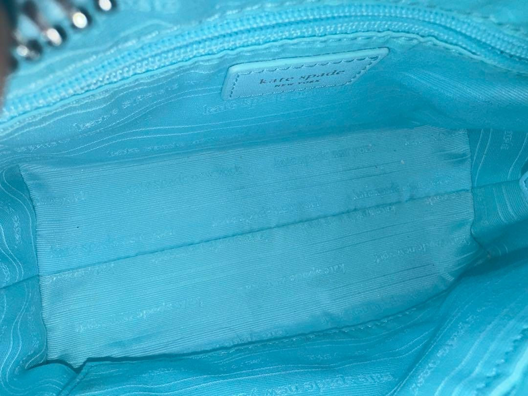 Kate Spade Sequin Mini Bag Shoulder Bag Blue Lulu Ombre Sequin