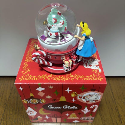 Disney Alice in Wonderland Figure Snow Globe