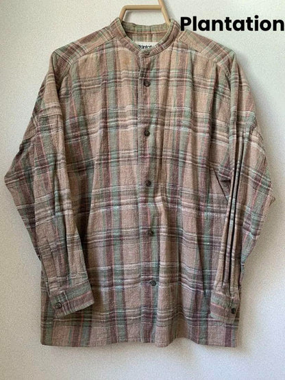 USED ISSEY MIYAKE PLANTATION VINTAGE SHIRT GOOD M-7A9A