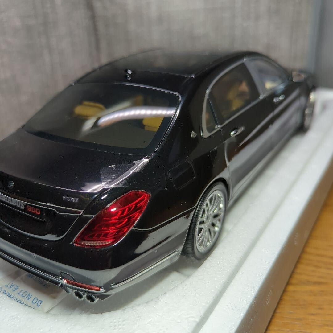 Mercedes 1/18 Scale BRABUS900 Maybach S-CLASS Black minicar F/S