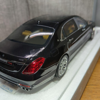 Mercedes 1/18 Scale BRABUS900 Maybach S-CLASS Black minicar F/S