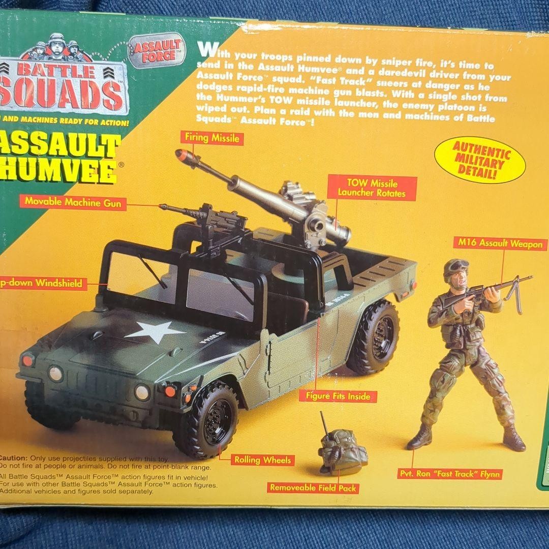 Vintage GI Joe Battle Squads Assault Humvee