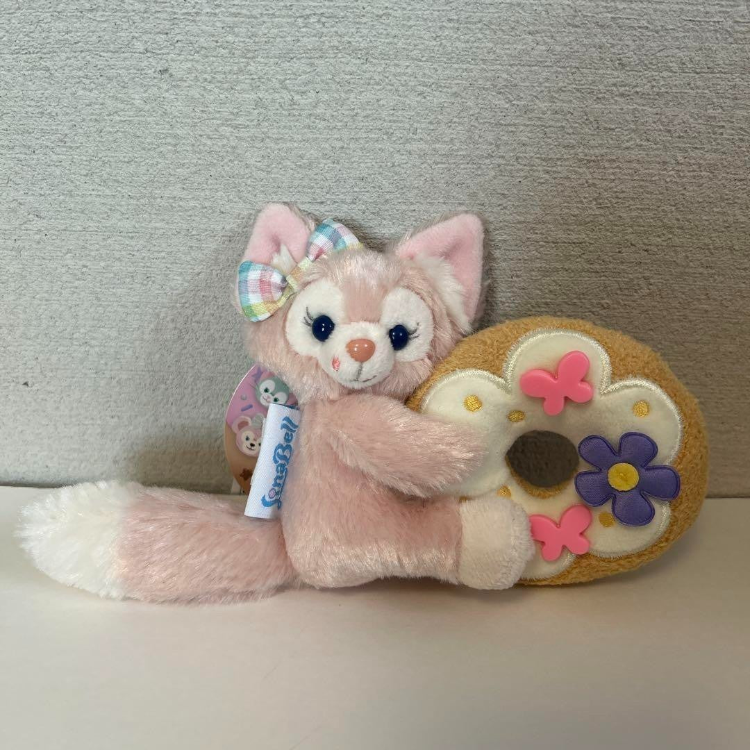 Duffy ShellieMay Gelatoni StellaLou CookieAnn Plush Bag Clip Set Disney Used Jap