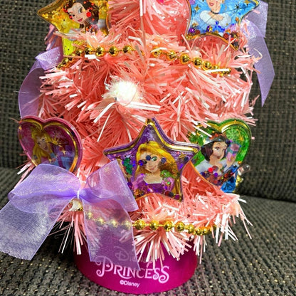 Disney Princess Christmas Tree Mini 28cm Pink