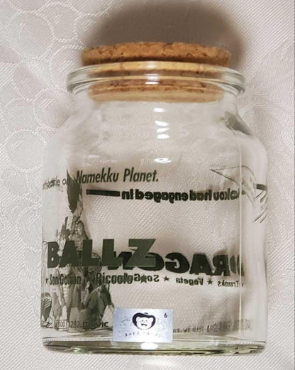 Dragon Ball Z Antique Glass Jar with Cork Lid Retro