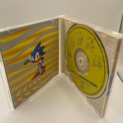 Sonic the Hedgehog Remix Game Soundtrack CD SEGA Black Music Style Guitar Sax