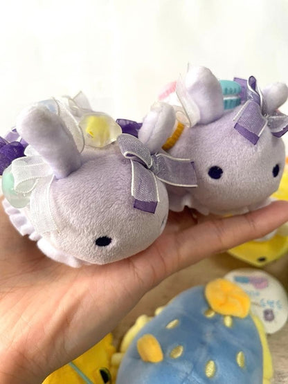 Palm-Sized Yumemiushi Sea Slug Plush Set