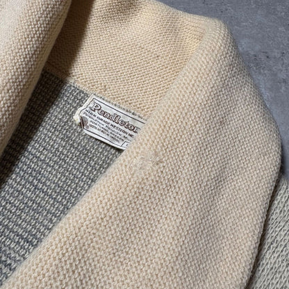 1970s PENDLETON Shawl Collar Cardigan White Label First come, first served !!