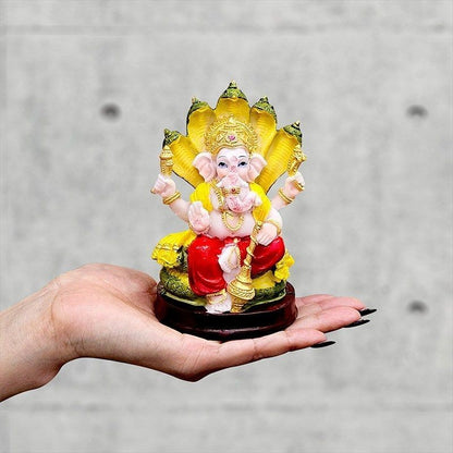 Color Ganesha Figurine Object Interior Buddha Statue Figure Goddess Lakshmi