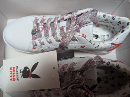 Hello Kitty Sneakers 24.5Cm / Playboy Collaboration Limited Model