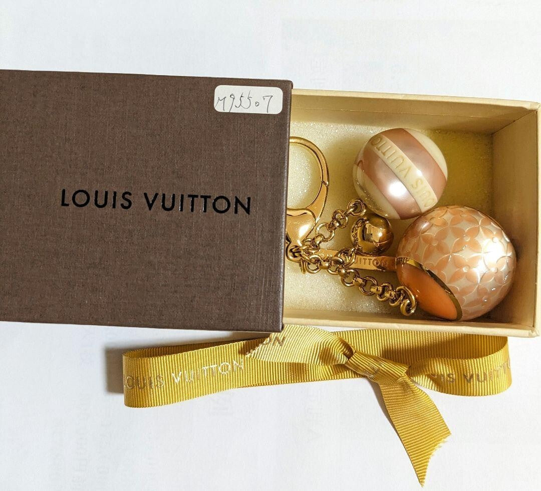 LOUIS VUITTON Key ring Charm Bijou Sack Mini Run