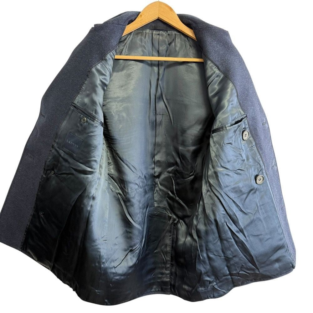 LANVIN Luca Ossendrijver P-coat, 44, Navy mens USED