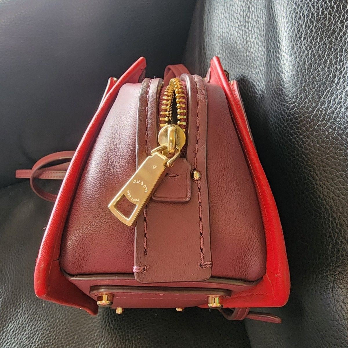 COACH shoulder bag Dreamer 21 bag signature mini Bosto