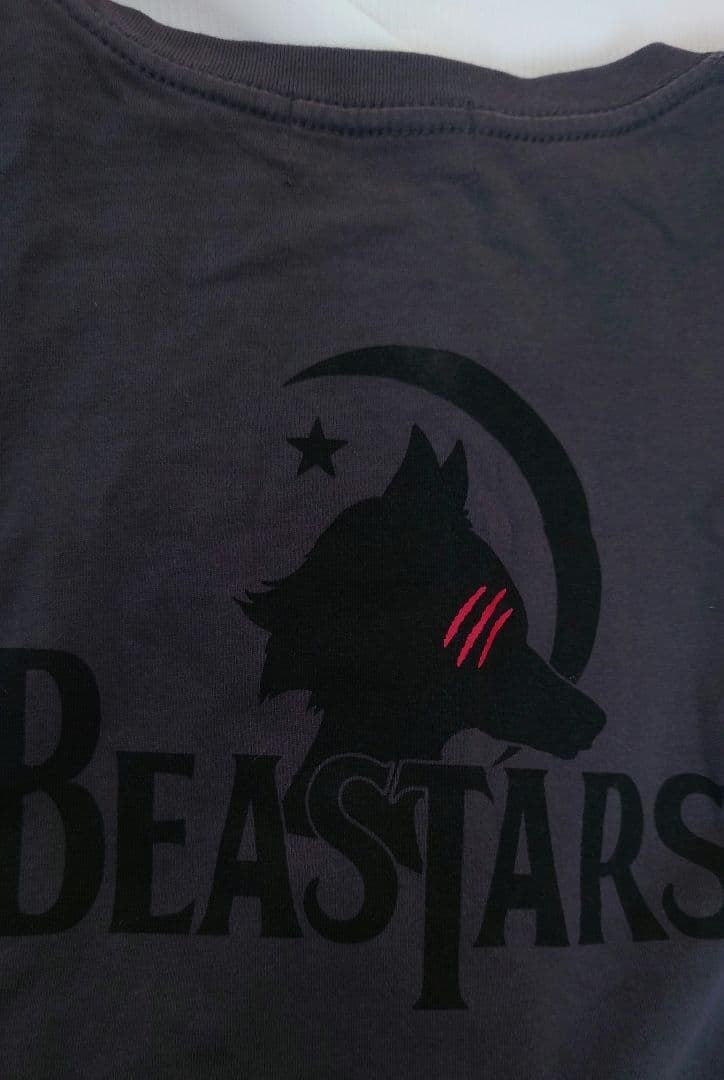 BEASTARS T-shirts Size XL Black Legoshi Tee Official Limited Japan Used Rare