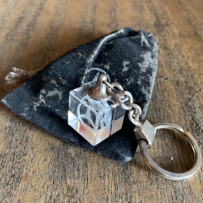 Rare Mercedes Benz Crystal Keychain