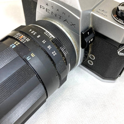 Pentax Spomatic SP Film SLR Camera with Two Lenses Included