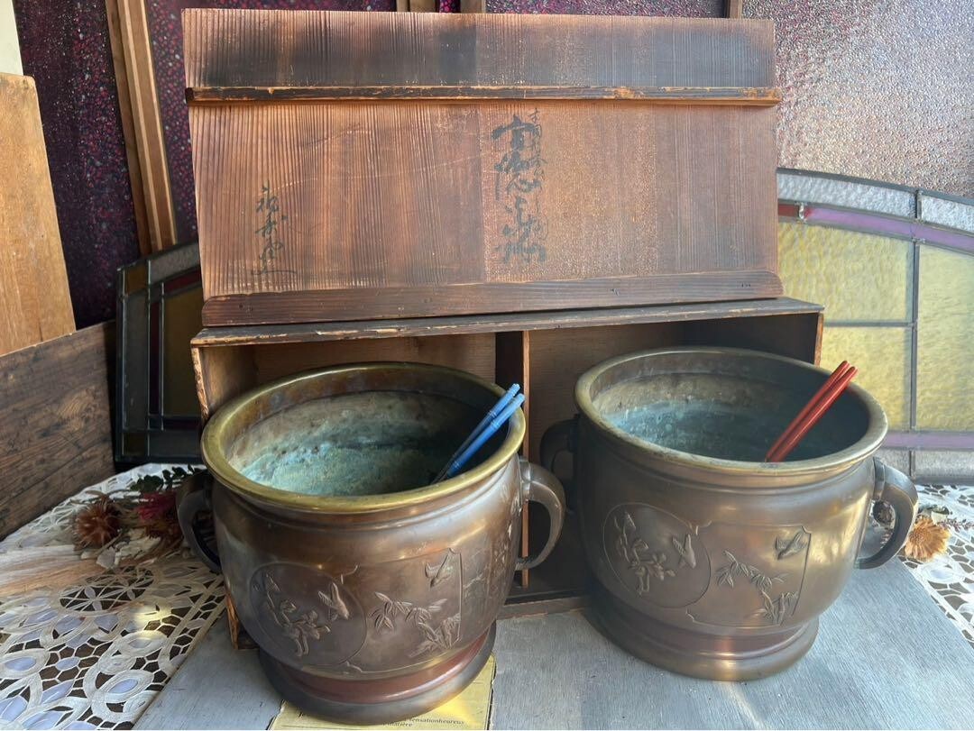 Brazier set, antique, antique of the time, interior decoration, antique
