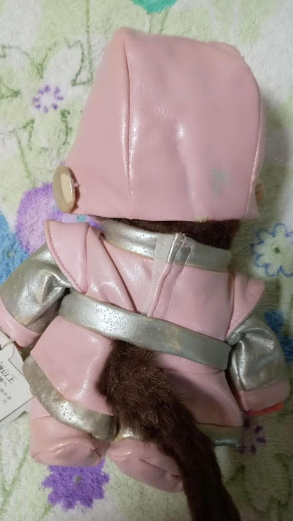 Rare Monchhichi 30th Anniversary Space Suit Boy Girl Set Sekiguchi Deterioration