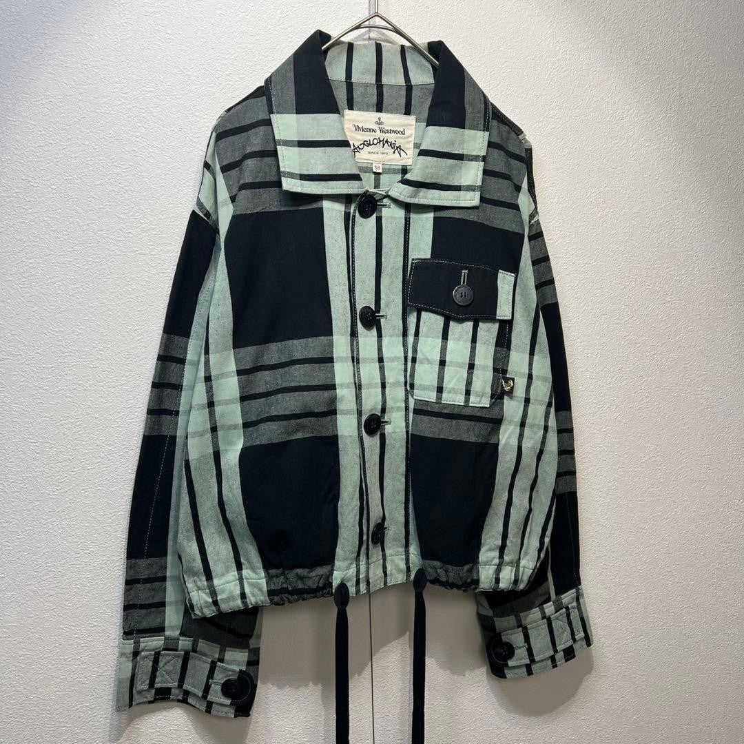Vivienne Westwood Anglomania Deformed check jacket JAPAN