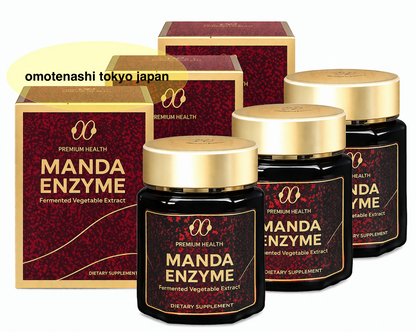MANDA Koso Manda Enzyme Bottled Paste Fermented Vegetable 145g Set of 3 Japan