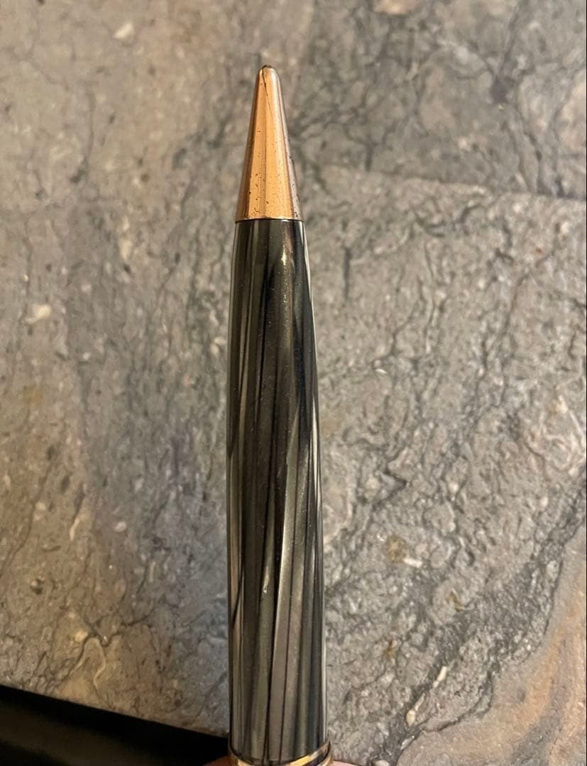 Montblanc Pix 172 Mechanical Pencil Green Stripe 1.18mm Vintage Rare