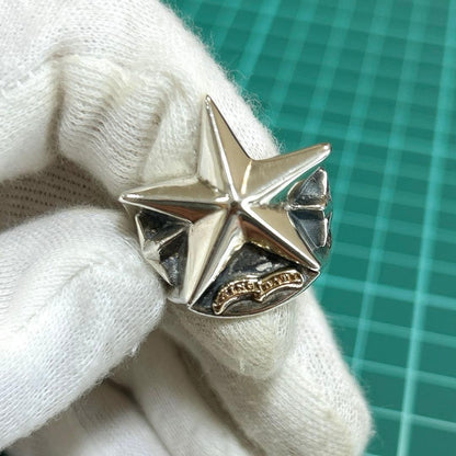 King Baby Star Ring Silver 925 USED
