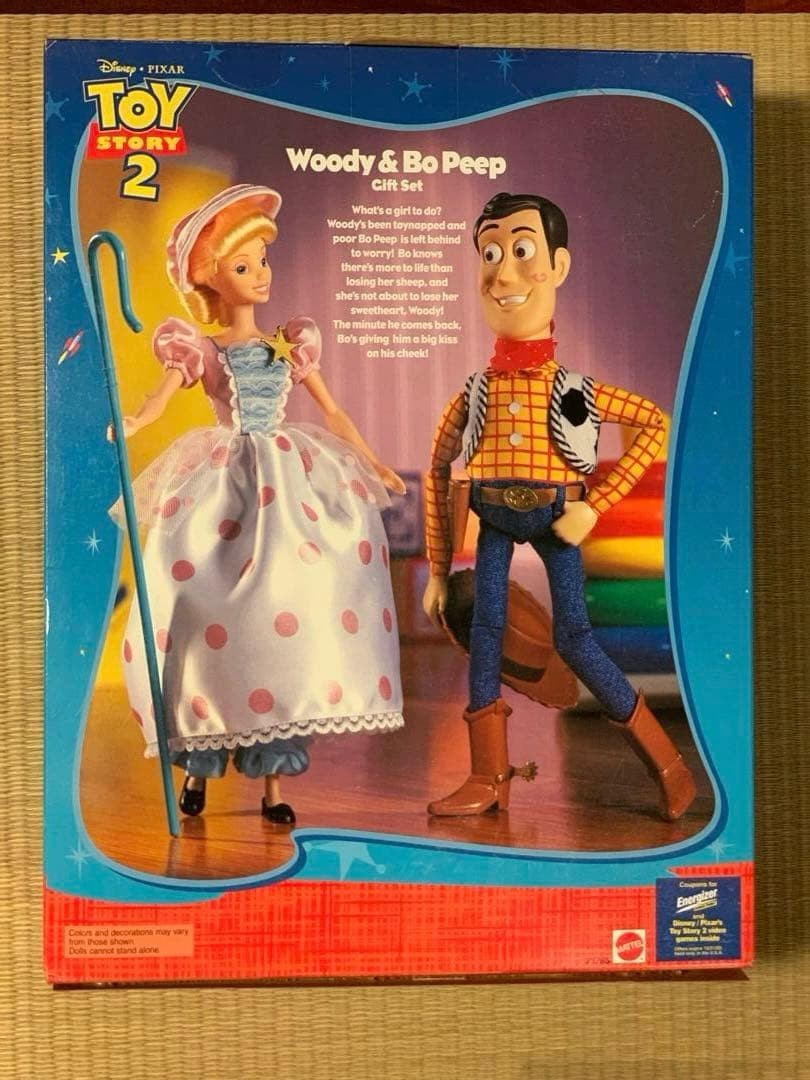Toy Story 2 Woody & Bo Peep Doll Figure