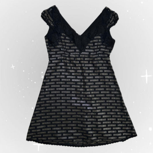 Hysteric Glamour Fairy Grunge Pattern Dress Lace