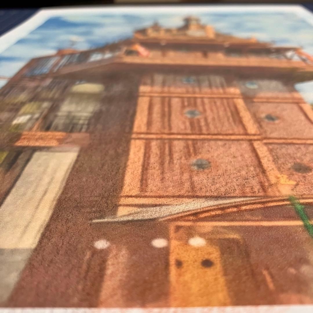 Ghibli Art 51: "Elevator Tower" from Castle in the Sky (framed artwork)