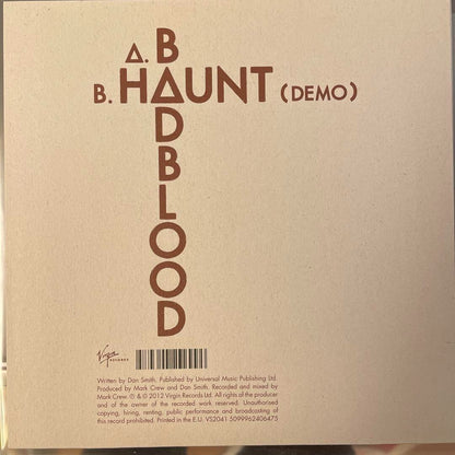Bastille Badblood Record EP Alternative Virgin Records 2012 B.Haunt Used