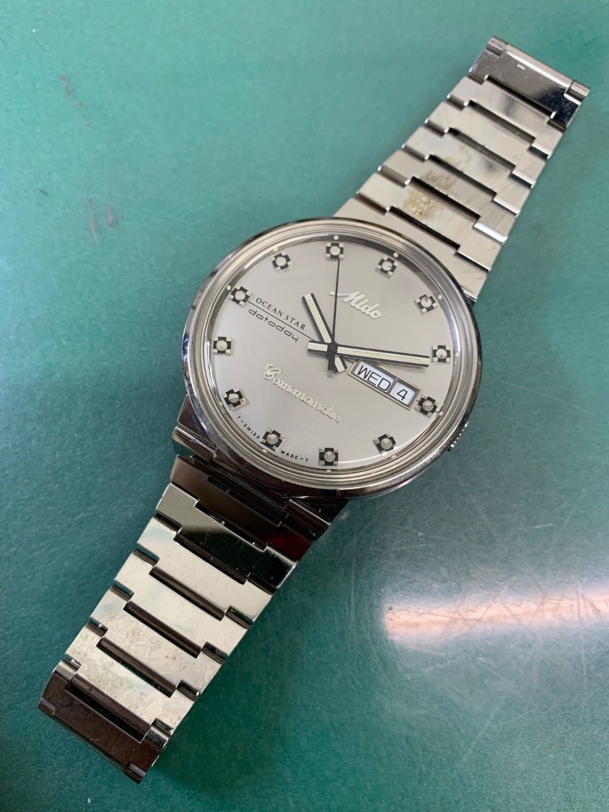 R6-5182 Used MIDO OCEAN STAR DATODAY 8269 - Excellent Condition