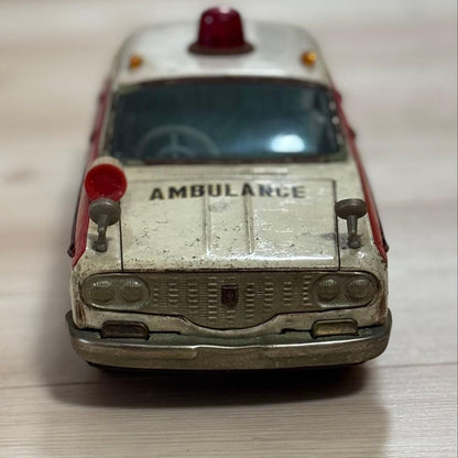 【Old Tin Automobile】 Toyopet Crown AMBULANCE Emergency Vehicle