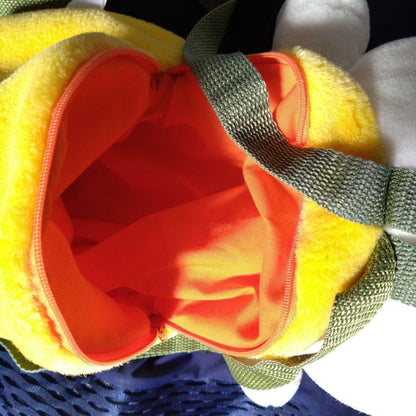 bruna Miffy Plush backpack bag dick bruna /Sekiguchi- yellow - used F/S