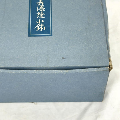 Maehata Pottery Koyama Kiln Hana-Gin-Sai Mino Ware Small Bowl Set