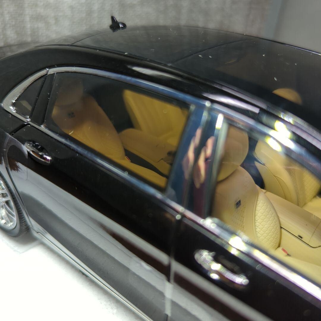Mercedes 1/18 Scale BRABUS900 Maybach S-CLASS Black minicar F/S