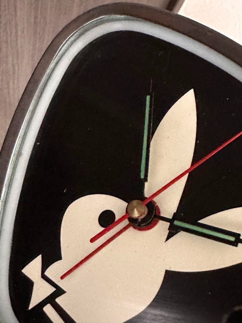 Playboy Alarm Clock Retro Collectible Rare Vintage Working Timepiece Interior