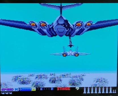 Tested and working: PC Engine After Burner II (HuCard version) - Shooting game