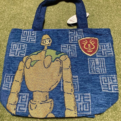 Ghibli Studio Castle In The Sky Laputa Robot Soldier Tote Bag