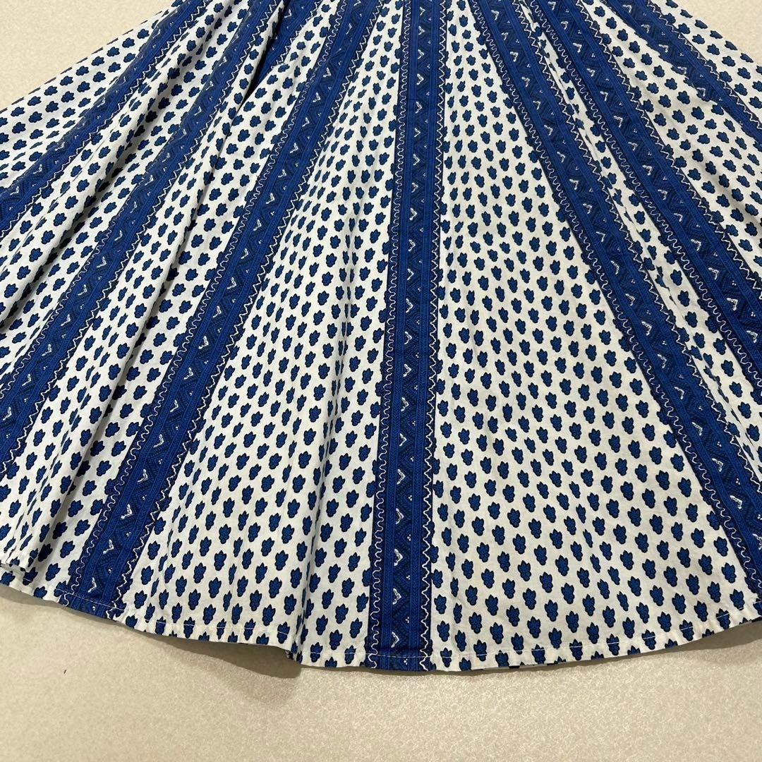 Souleiado Provence Skirt 80s France Vintage Waist30cm Length74cm Rare Floral
